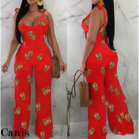 Pineapple Jumpsuit - Picture 1 of 2